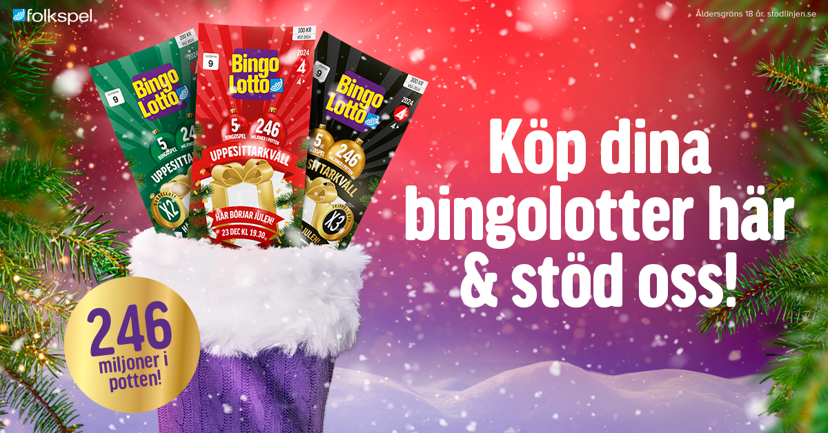 image: Sitt inte lottlös i jul!